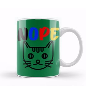 Funny Cat Lover Gifts For   Men Kids Kupa Bardak Porselen