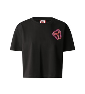The North Face W GRAPHIC T-SHIRT Kadın T-Shirt NF0A823ZJK31 (Siyah)