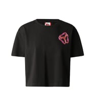 The North Face W GRAPHIC T-SHIRT Kadın T-Shirt NF0A823ZJK31 (Siyah)