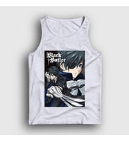 Presmono Unisex Beyaz Poster Anime Kuroshitsuji Atlet 131342tt (Beyaz)