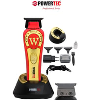 Powertec TR-2828 Tam Profesyonel 9.000rpm 8 Kademeli Sakal Ense Kesim-Çizim Makinesi +Yedek DLC Bıçak Seti