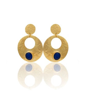 Kadir Jewellery 22 Ayar Altın Kaplama Vintage Küpe -El İşçiliği Ve Hipoalerjenik Küpe
