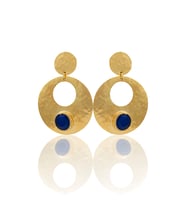 Kadir Jewellery 22 Ayar Altın Kaplama Vintage Küpe -El İşçiliği Ve Hipoalerjenik Küpe