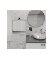 Decorev DC-5061 Dekoratif Siyah Uzun Havluluk Yapıştırmalı Banyo Mutfak Siyah 