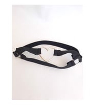 dukkandesign Siyah Kalpli Bacak Choker