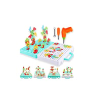 3d Yaratıcı 340 Parça Matkaplı Tamir Seti (Çok Renkli)