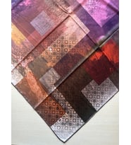 İpekal Trend Dijital Baskı  Batik Dikdörtgen Desenli Royan Eşarp Desen 4 Renk 5