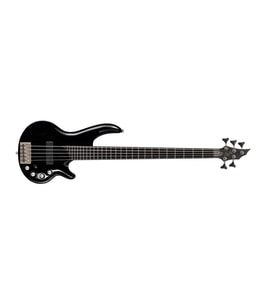 Cort CR5BK Bas Gitar  Curbow Tasarımı Siyah