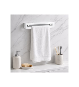 BANYO MUTFAK HAVLULUK KENDİNDEN YAPIŞKANLI 40 CM BEYAZ