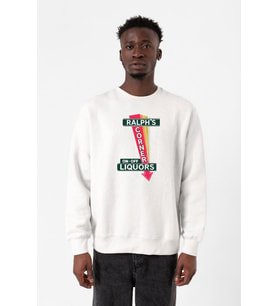 Fargo Ralph's Corner Diner Beyaz Erkek 2ip Sweatshirt
