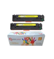 HP Çipli 415A Sarı 2'li Ekonomik Paket Garantili Uyumlu Toner MFP M479fdw M454dw Muadil Toner