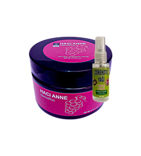 Hacı Anne 200 ml Hemoroid / Basur Kremi + 30 ml AgriÇörek Otu Yağı