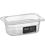 1/9 Dikdörtgen PC Gastronom Küvet Gövde 176x108x65