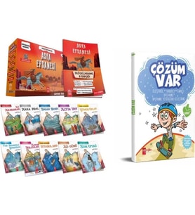 4. Sınıf Model Yayınları Asya Efsanesi 10'lu Hikaye Seti + Çözüm Var