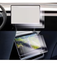 Tesla Model Y Juniper Uyumlu 2025 2026 Model (2026 Performance Paket Hariç) 15.4 inç Multimedya Ekran ve 8 inç Dokunmatik Ekran 9H Nano Ekran Koruyucu Set