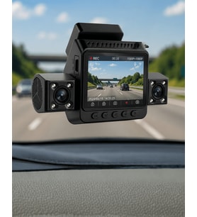 Araç Ön Arka İç Kamera Sistemi Full HD Hareket Sensörlü Kayıt Cihazı