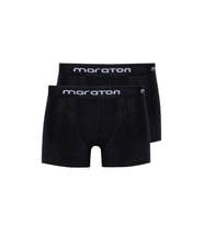 Maraton 2'Lİ Erkek Siyah Boxer