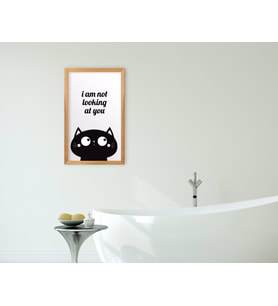 BK Home Banyo Dekoratif Retro Ahşap Tablo-28