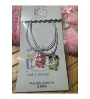 Ayıcık ve My Melody 2’li Kolye – Best Friends Çift Kolye – Sevimli Arkadaşlık Takısı