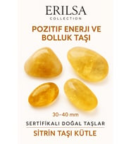Sertifikalı AAA+ Kalite Gerçek Sitrin Taşı Kütle (Çok Renkli)