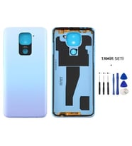 Xiaomi Redmi NOTE 9 FULL Kasa Arka Kapak Takım BEYAZ - TAMİR SETİ