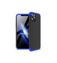 Apple iPhone 12 Uyumlu Kılıf Zore Ays Kapak (Mavi)