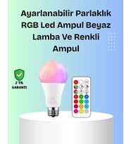 Rgbw Teknolojili Akıllı Led Ampul, Zamanlayıcılı