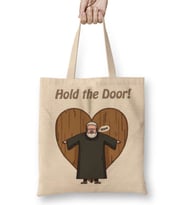 Hold My Door Hodor Bez Çanta Uzun Saplı
