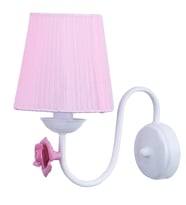 SAMARA PEMBE ŞAPKALI GÜLLÜ APLİK (BEYAZ)