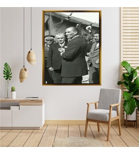 ÇERÇEVELİ ATATÜRK TABLO S485