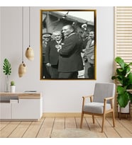 ÇERÇEVELİ ATATÜRK TABLO S485