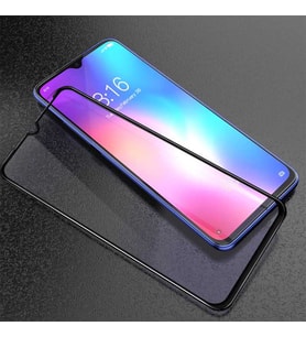 Xiaomi Redmi Note 8 Pro Temperli Cam Full Ekran Koruyucu (Siyah)