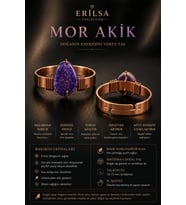 Sertifikalı Mor Akik Taşı Bakır Kasa Ayarlanabilir El Yapımı Doğal Taş Yüzük