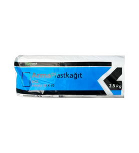 Arma Plastik Kağıt Düz Tabaka Şeffaf Poşet Naylon - 50 x 70 Cm. - 2.5 Kg. - 1 Paket (Beyaz)