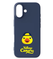 Lisanslı Fenerbahçe Iphone 17 Yellow Canary Lacivert Silikon Telefon Kılıfı "Dekomus Cep Defteri Hediyeli"