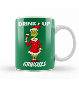 Drink Up Grinches 02 Kupa Bardak Porselen