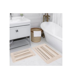 Eliana Home Baskılı 2'li Banyo Paspas Takımı RVG5226