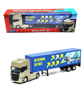 Welly Be Global Be Fast Scania V8 R730 Model Araba