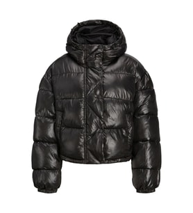 JJXX 12236544 Jxpearl Shine Puffer Ceket Otw Sn Siyah