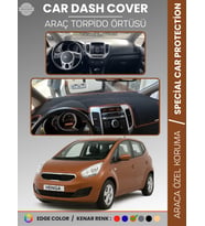 KİA VENGA (2009-2011) Torpido Örtüsü Ön Panel Halı Torpido Koruma Tam Uyum Araca Özel Kaymaz