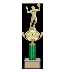 ODAK KUPA - Figürlü Kupalar - Voleybol Erkek Figürlü Kupalar FG-050 B - 40 cm