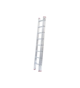 2X2,5=5 METRE 2 PARÇALI ALÜMİNYUM MERDİVEN (Gri)