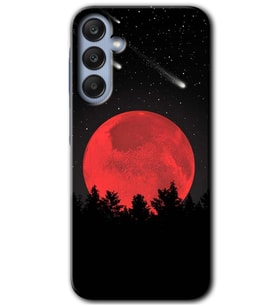 Galaxy A35 Kılıf HD Desen Baskılı Kılıf - Kanlı Ay