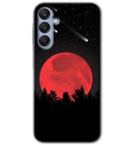 Galaxy A35 Kılıf HD Desen Baskılı Kılıf - Kanlı Ay