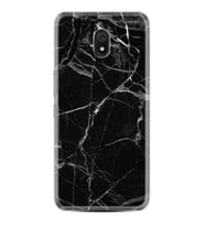 Xiaomi Redmi 8A 8 Pro 9C 9T 10C 11T Pro Kılıf Desenli Silikon Fragile Black Mermer 1378