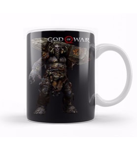 God Of War  Troll  Kupa Bardak Porselen
