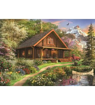Anatolian 1500 Parça Bungalov Dağ Evi Puzzle - Dominic Davison