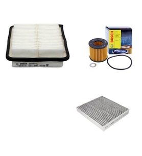 Bosch Filtre Bakım Seti Toyota RAV4 III 2.0 Benzin 158 Beygir 2008-2011 Hava + Yağ f. + Polen Filtre Sardes