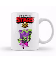 Brawl Stars Virüs  8  Bit Kupa Bardak Porselen
