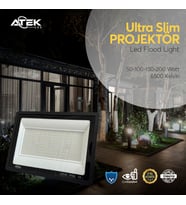 Ultra Slim Projektör Dış Mekan LED Işık